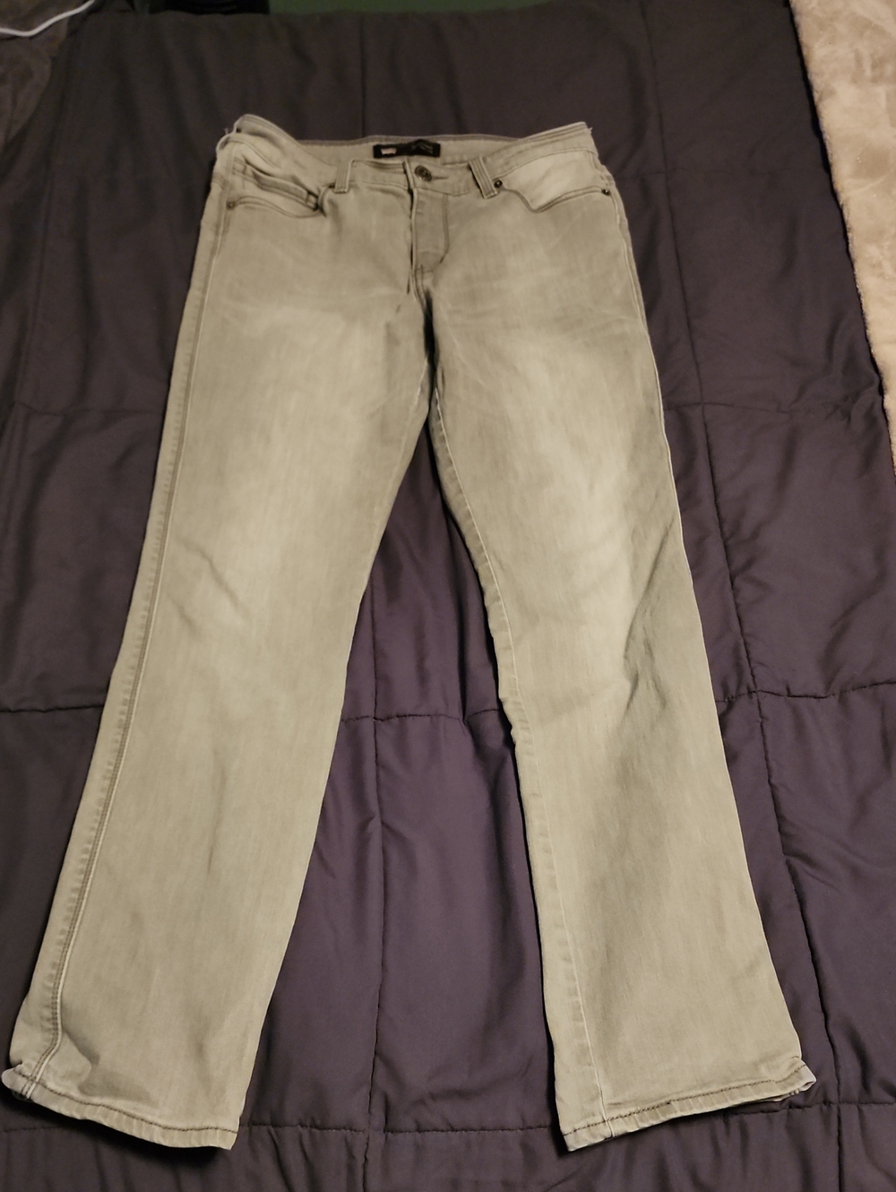 Levi's Light Grey Bootcut Jeans